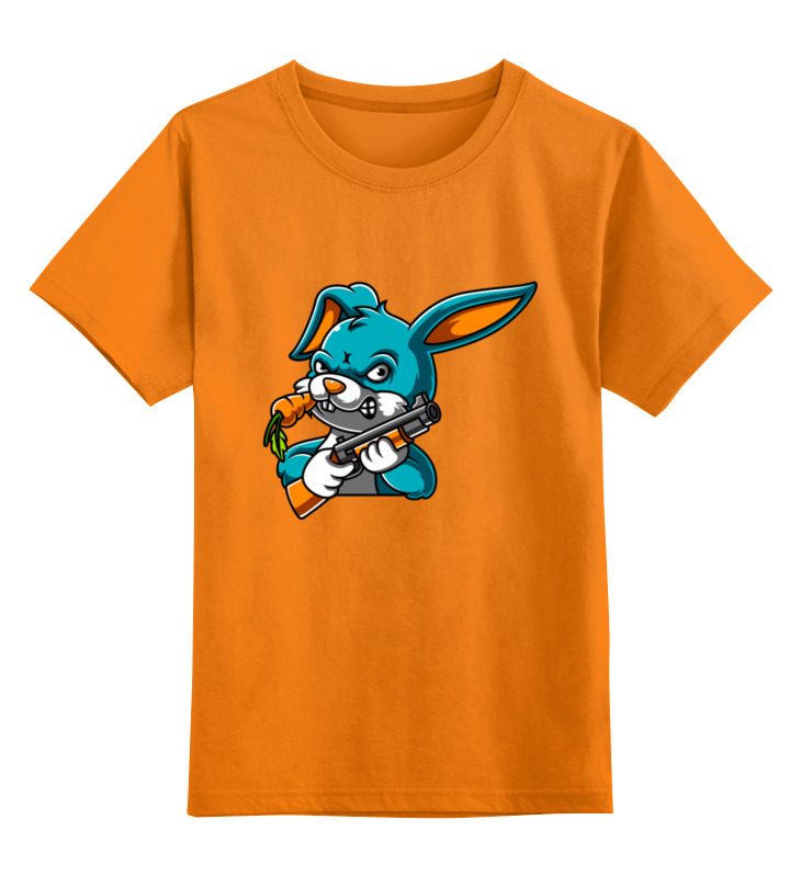 Printio Детская футболка классическая унисекс Злобный кролик