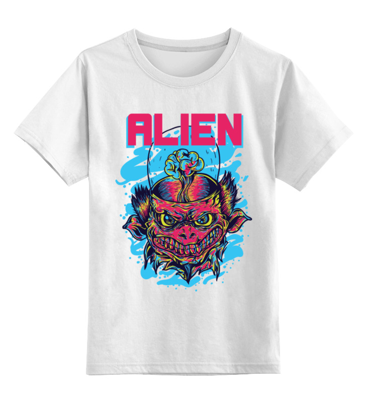 Printio Детская футболка классическая унисекс ❖ alien ❖