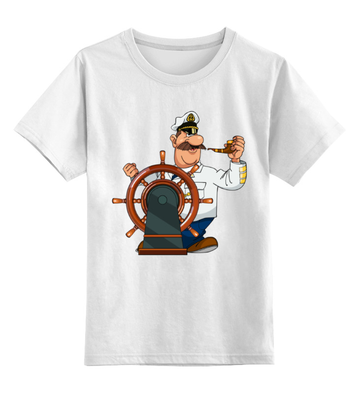 Printio Детская футболка классическая унисекс Капитан врунгель цена и фото