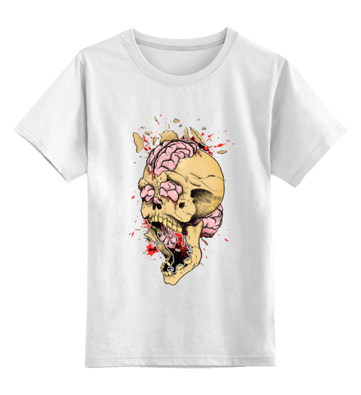 Printio Детская футболка классическая унисекс Brain explosion