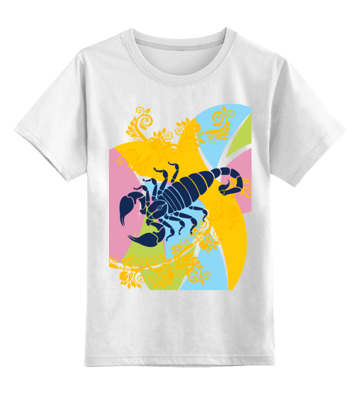 Printio Детская футболка классическая унисекс scorpio
