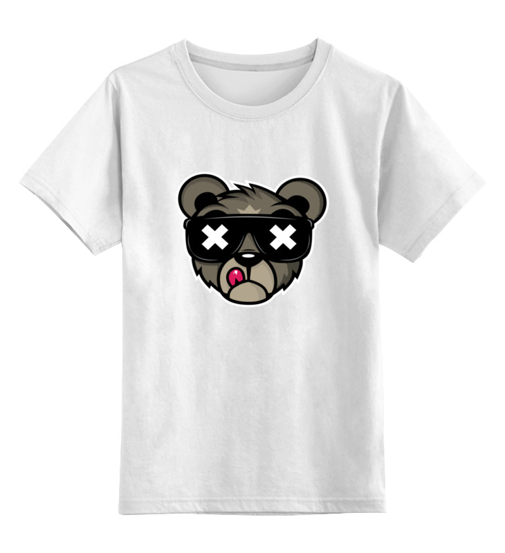 Printio Детская футболка классическая унисекс Медведь printio детская футболка классическая унисекс горный медведь