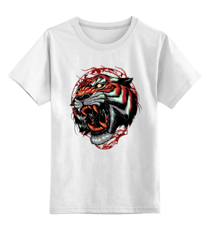 Printio Детская футболка классическая унисекс ◈ tiger ◈ printio детская футболка классическая унисекс gangsta tiger