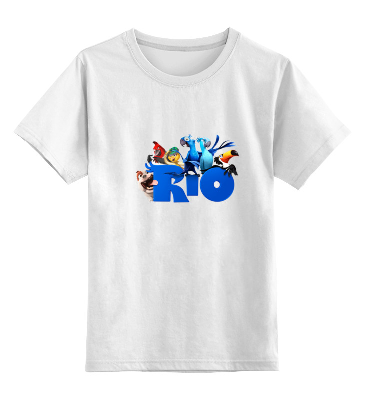 Printio Детская футболка классическая унисекс Rio all stars printio свитшот унисекс хлопковый rio all stars