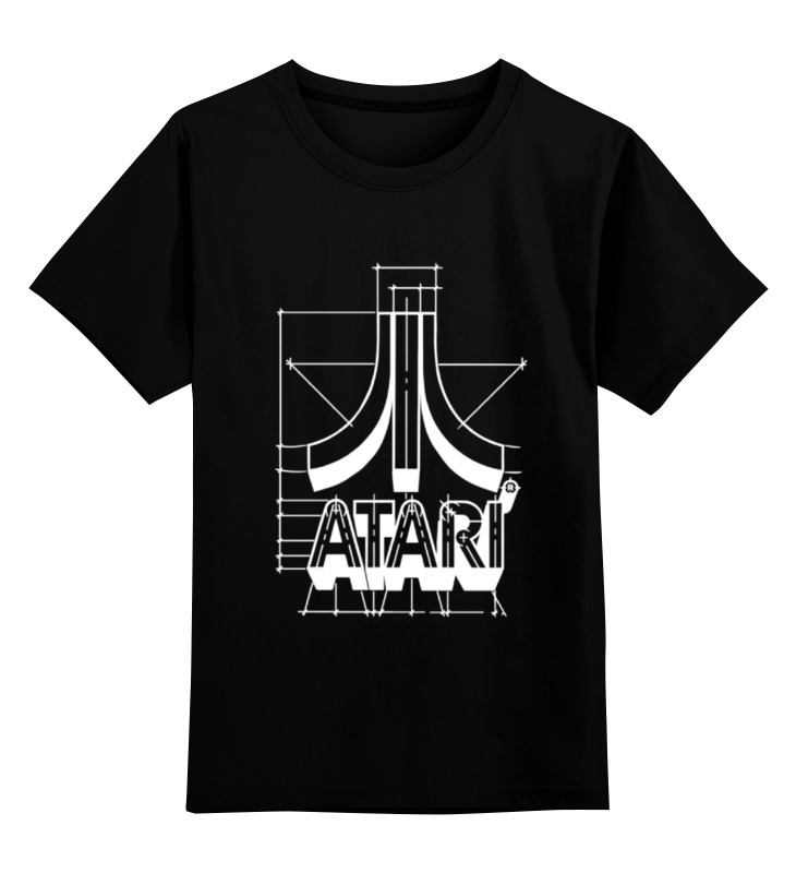Printio Детская футболка классическая унисекс Логотип атари - atari logo