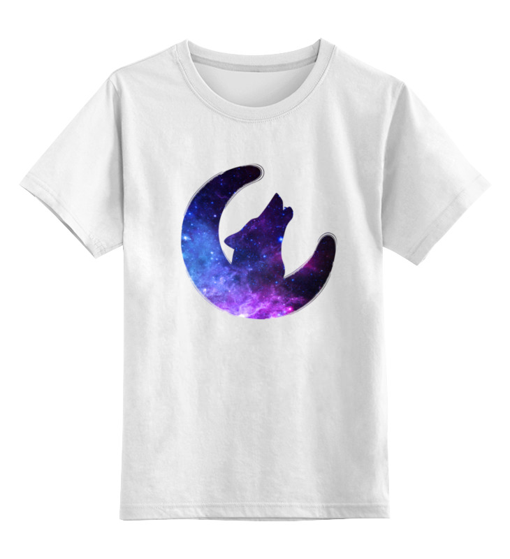 printio детская футболка классическая унисекс space Printio Детская футболка классическая унисекс Space animals