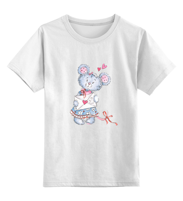 Printio Детская футболка классическая унисекс Мишка printio детская футболка классическая унисекс мишка с севера