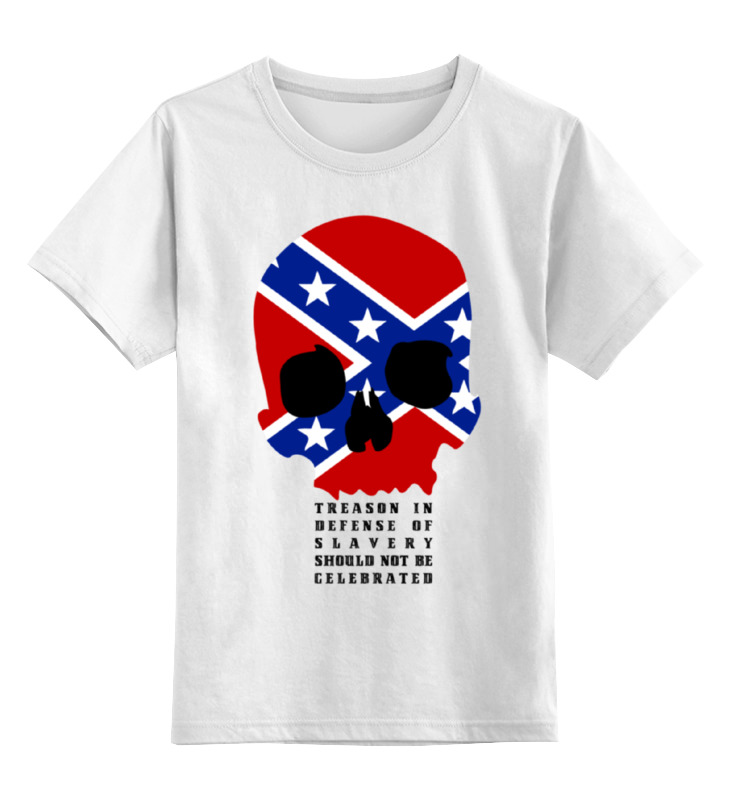 Printio Детская футболка классическая унисекс Флаг конфедерации сша