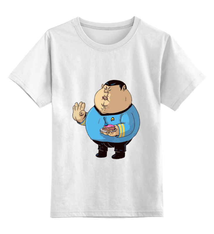 Printio Детская футболка классическая унисекс Fat spock printio детская футболка классическая унисекс fat venom