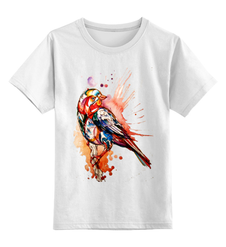 Printio Детская футболка классическая унисекс Птичка