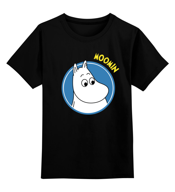 Printio Детская футболка классическая унисекс Moomin веселая угадайка муми тролли