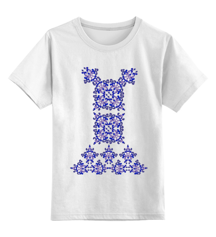 Printio Детская футболка классическая унисекс Цветочный узор