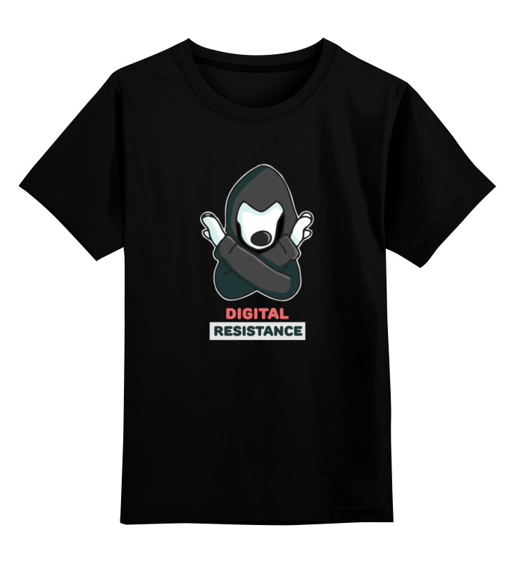 Printio Детская футболка классическая унисекс Цифровое сопротивление whyte jack resistance