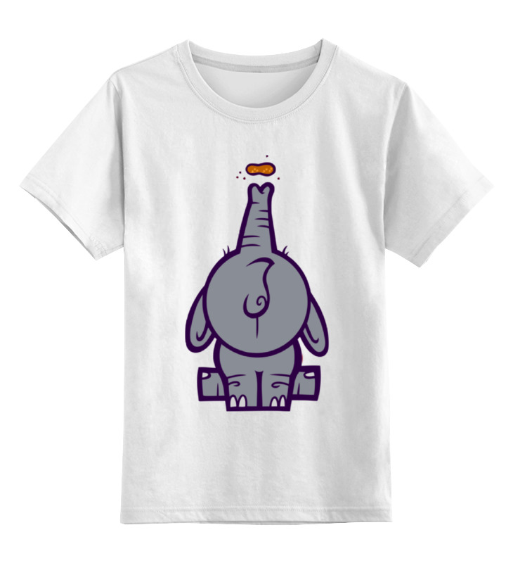 Printio Детская футболка классическая унисекс Слоник printio детская футболка классическая унисекс слоник в зонтике