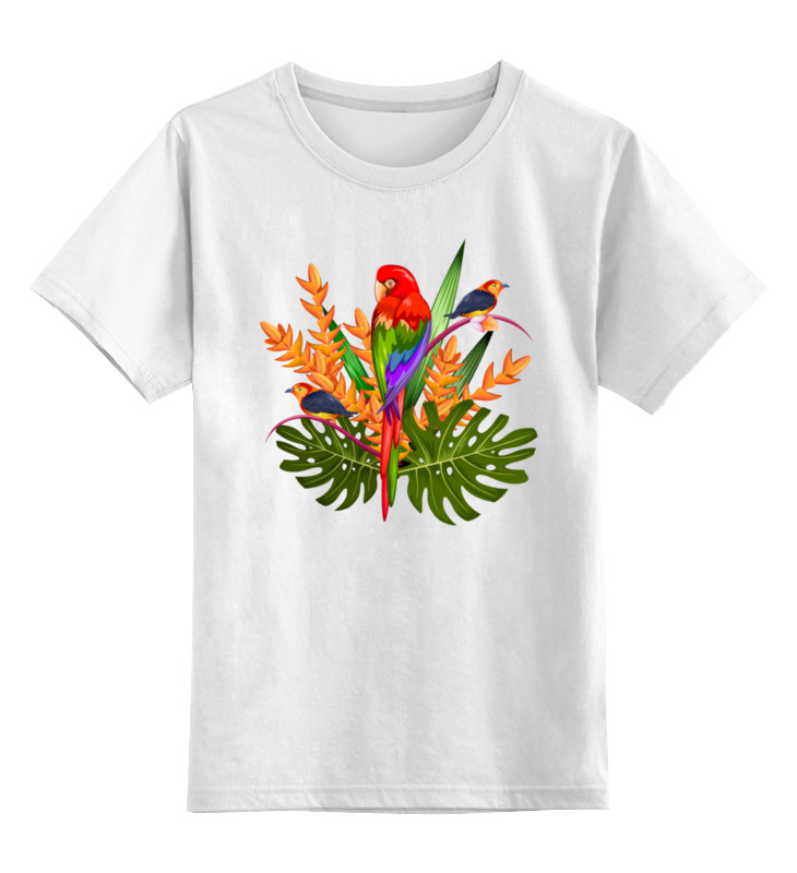 Printio Детская футболка классическая унисекс Летний мотив printio свитшот унисекс хлопковый летний мотив