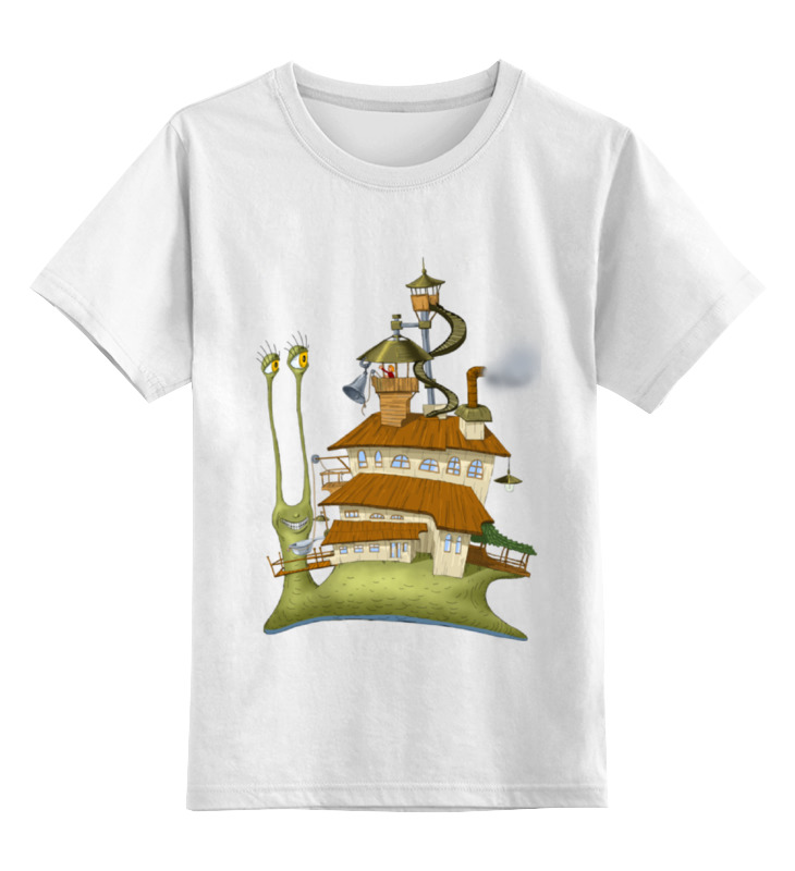 Printio Детская футболка классическая унисекс Живой летающий дом