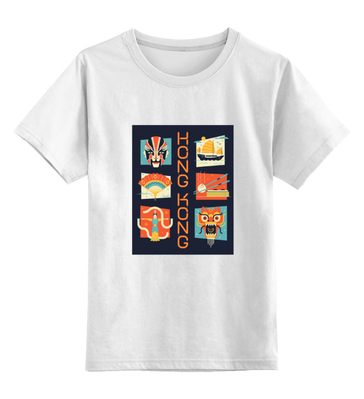 Printio Детская футболка классическая унисекс Гонг-конг 2 bsx chinagong 25 декоративный китайский гонг 25 см