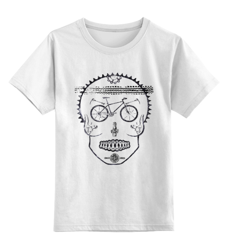 цена Printio Детская футболка классическая унисекс Вело - тематика