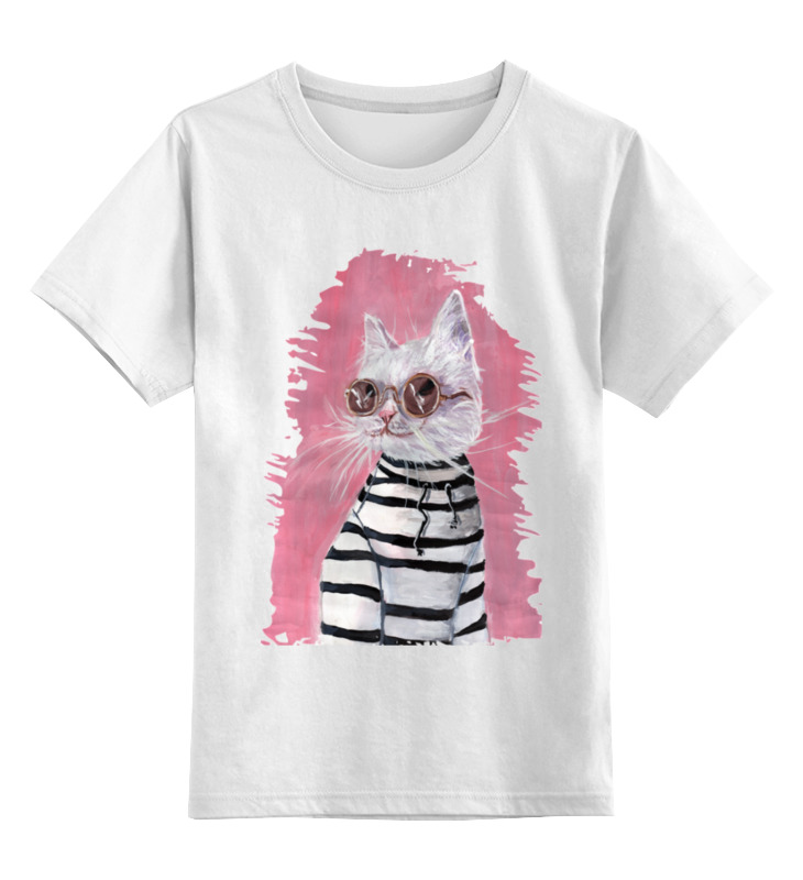 Printio Детская футболка классическая унисекс Котофея детская футболка лев в очках 104 белый