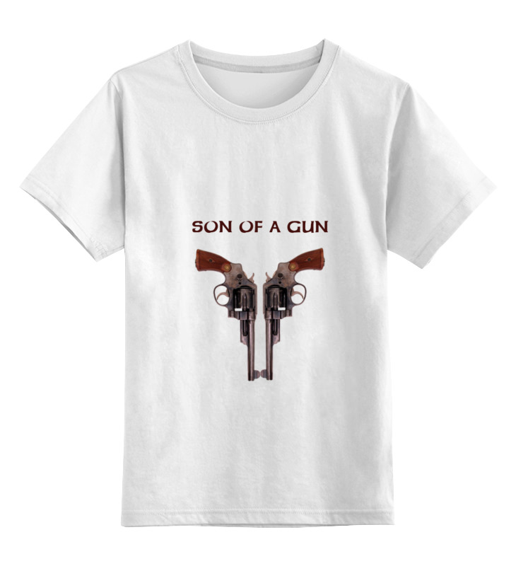 Printio Детская футболка классическая унисекс The gun