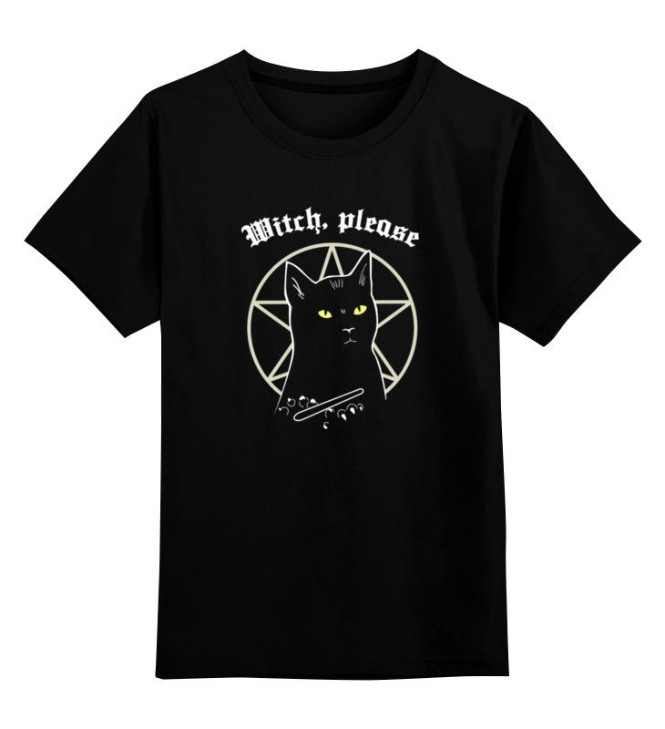 цена Printio Детская футболка классическая унисекс Witch please