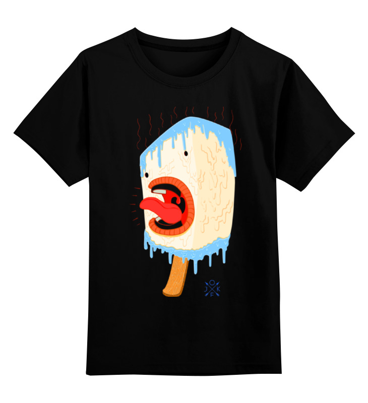 цена Printio Детская футболка классическая унисекс Мороженное - icecream