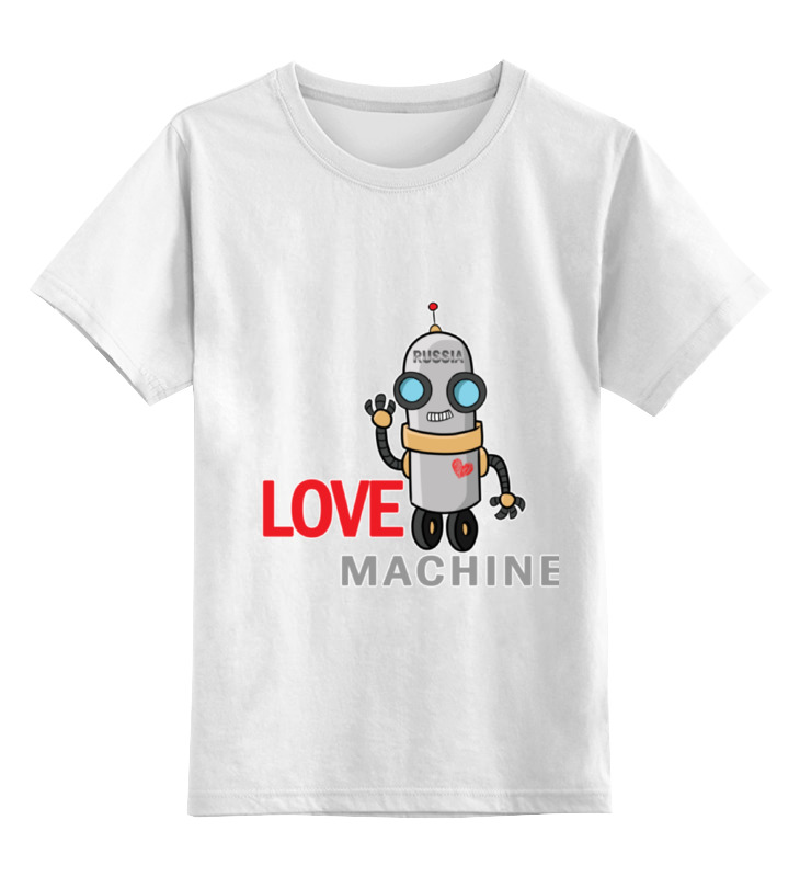 Printio Детская футболка классическая унисекс Love machine printio детская футболка классическая унисекс time machine