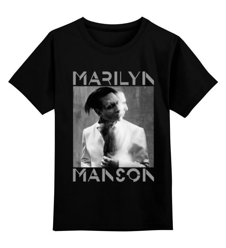 Printio Детская футболка классическая унисекс Marilyn manson