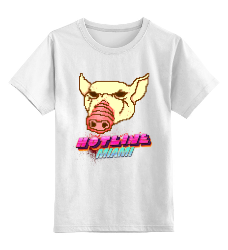 Printio Детская футболка классическая унисекс Hotline miami