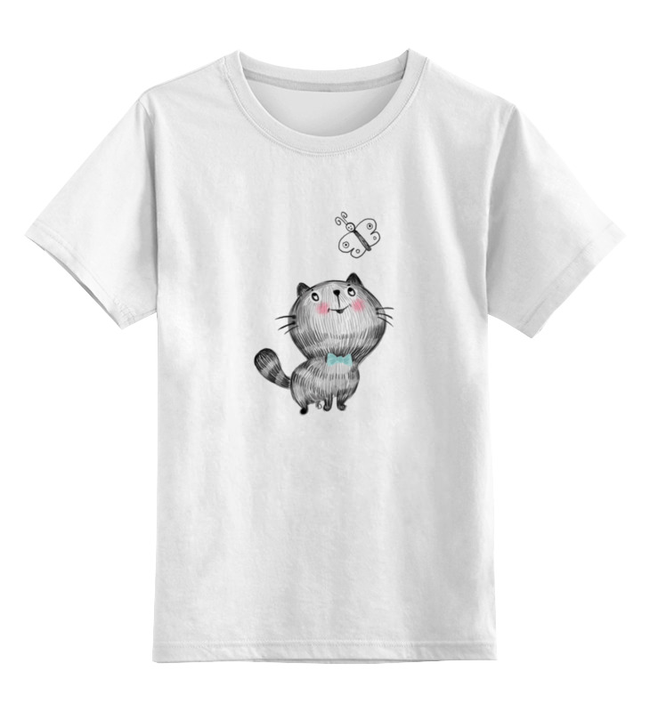 Printio Детская футболка классическая унисекс котенок