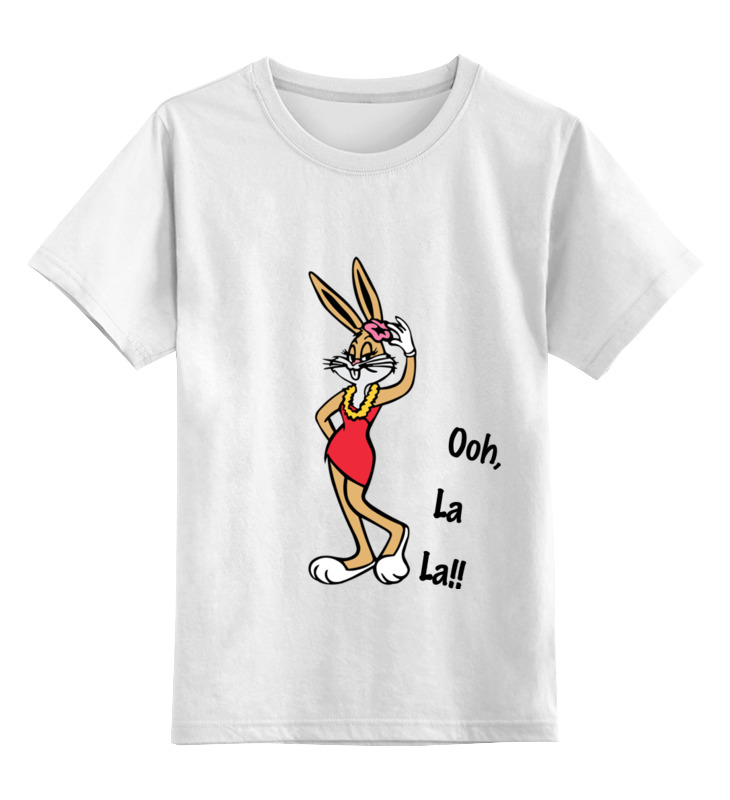 Printio Детская футболка классическая унисекс Bugs bunny_woman printio детская футболка классическая унисекс bugs bunny christmas