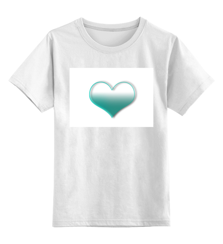 Printio Детская футболка классическая унисекс валентинка детская футболка кошка с сердцем валентинка 116 синий