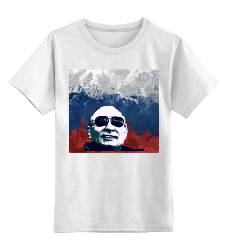 Printio Детская футболка классическая унисекс Путин