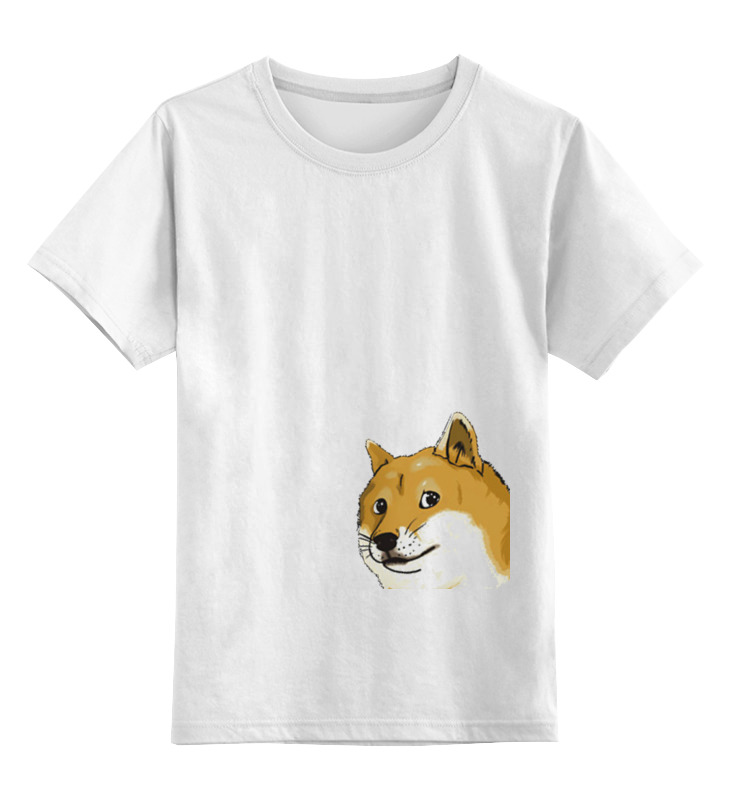 Printio Детская футболка классическая унисекс Doge wow! printio свитшот унисекс хлопковый doge wow
