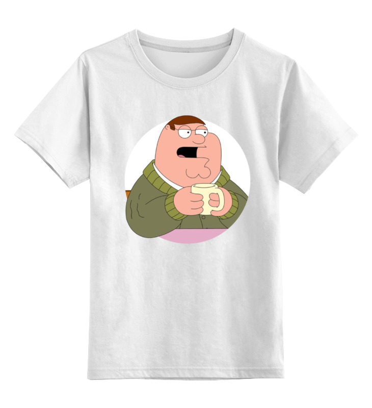 цена Printio Детская футболка классическая унисекс Питер гриффин