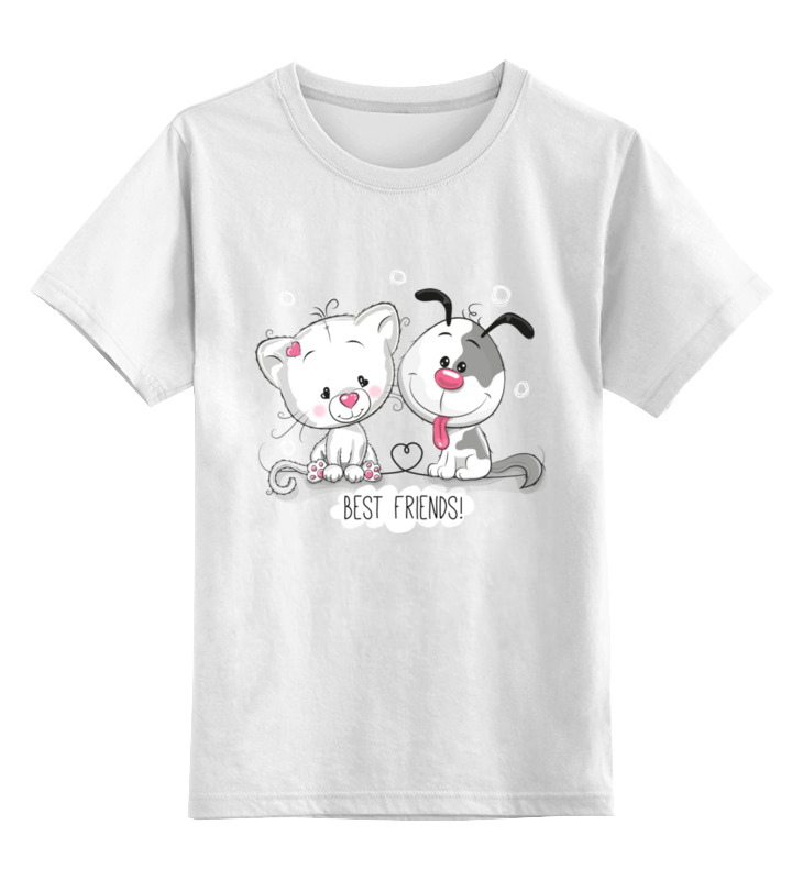 Printio Детская футболка классическая унисекс Друзья printio детская футболка классическая унисекс кот и собака друзья