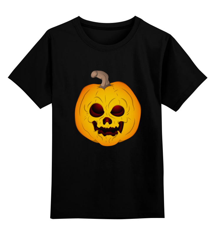 Printio Детская футболка классическая унисекс Хэллоуин тыква