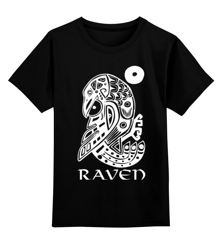 Printio Детская футболка классическая унисекс Raven brand printio свитшот унисекс хлопковый raven brand