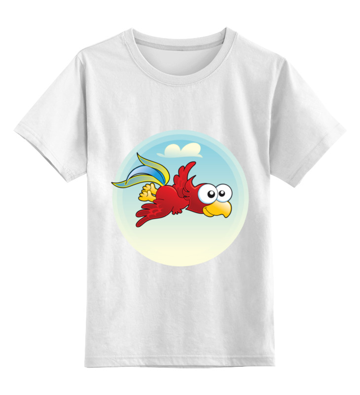 Printio Детская футболка классическая унисекс Попугай кеша детская футболка розовый попугай какаду 116 белый