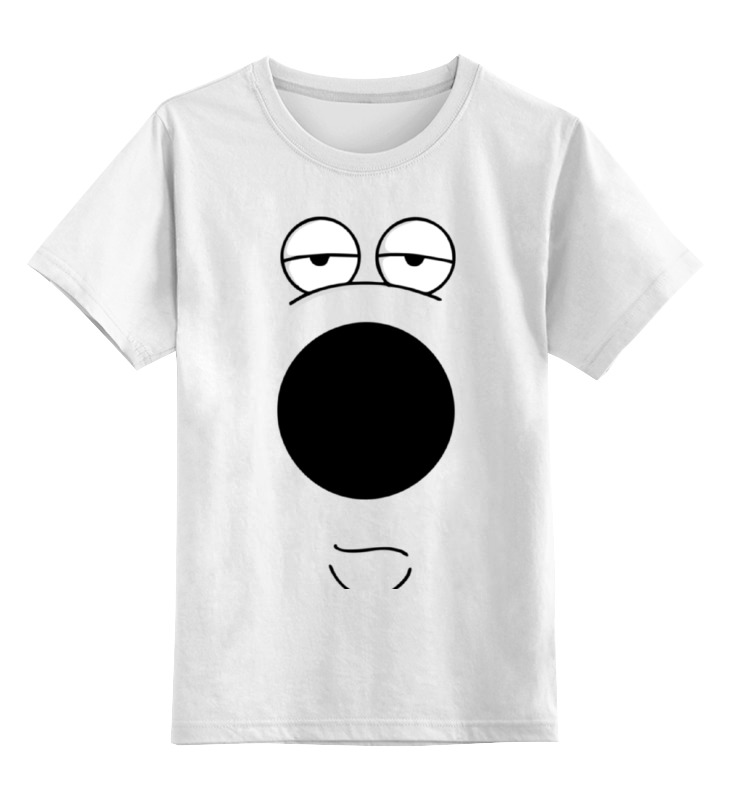 Printio Детская футболка классическая унисекс Фан арт брайн из грифинов