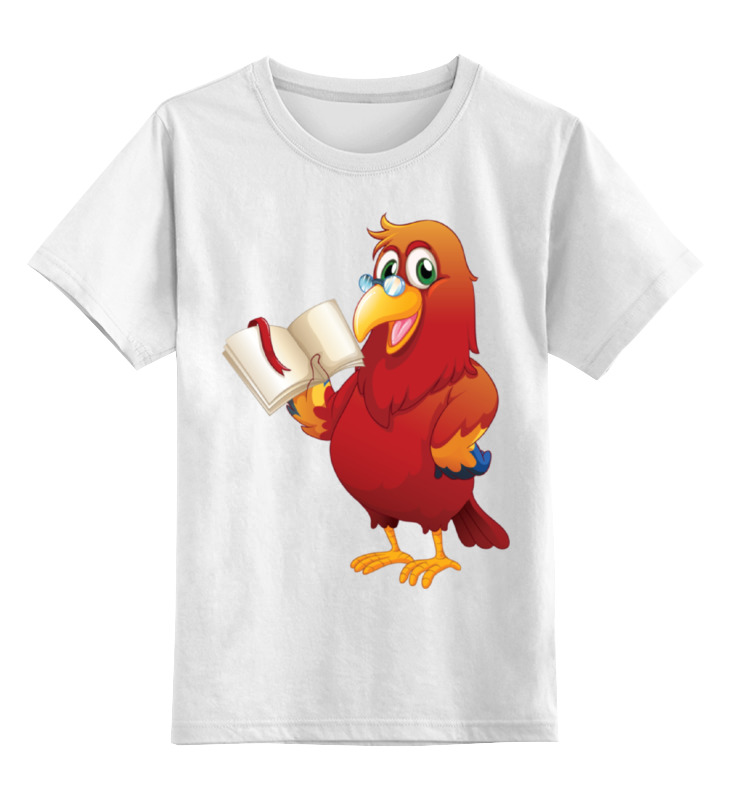 Printio Детская футболка классическая унисекс Мудрый дрозд