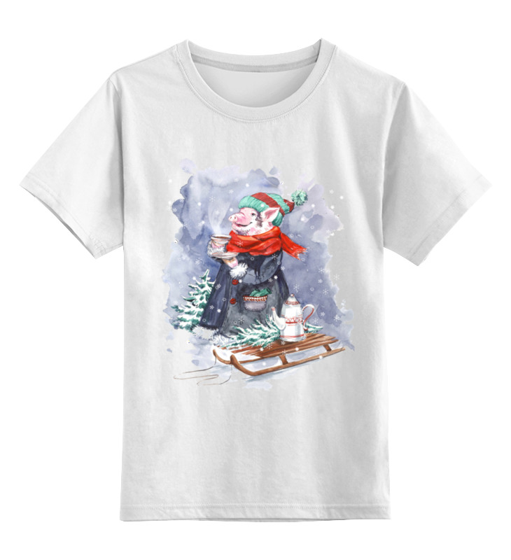 Printio Детская футболка классическая унисекс Теплого чаепития мужская футболка чай любви m белый