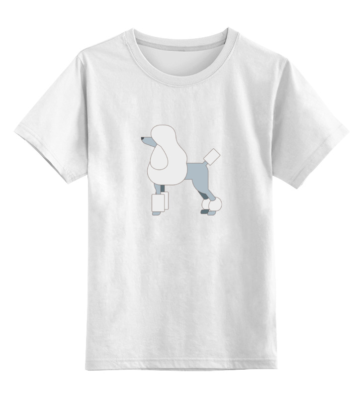 Printio Детская футболка классическая унисекс Пудель printio детская футболка классическая унисекс акварельный пудель