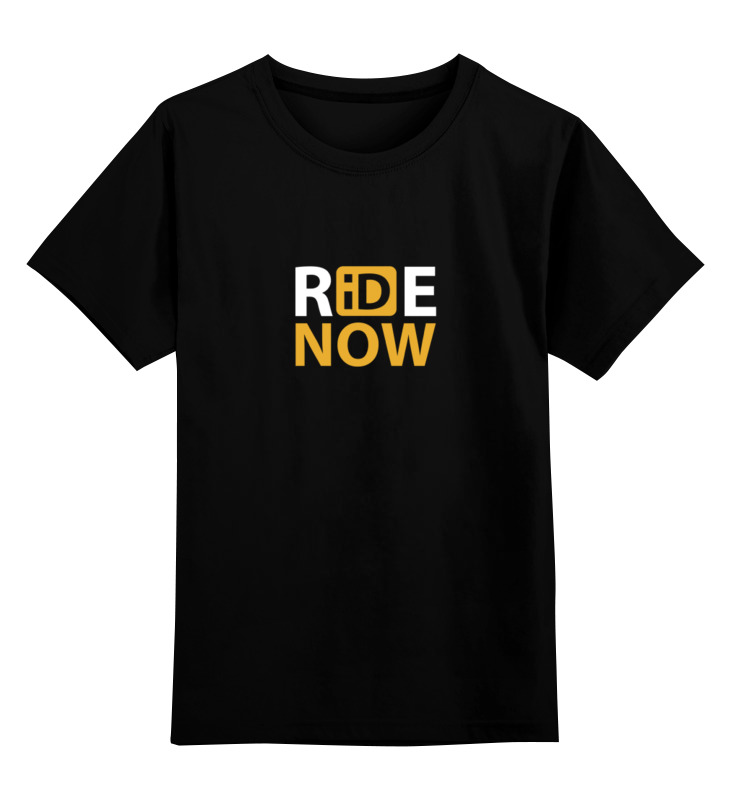 цена Printio Детская футболка классическая унисекс Ride-now. для любителей активных видов спорта!