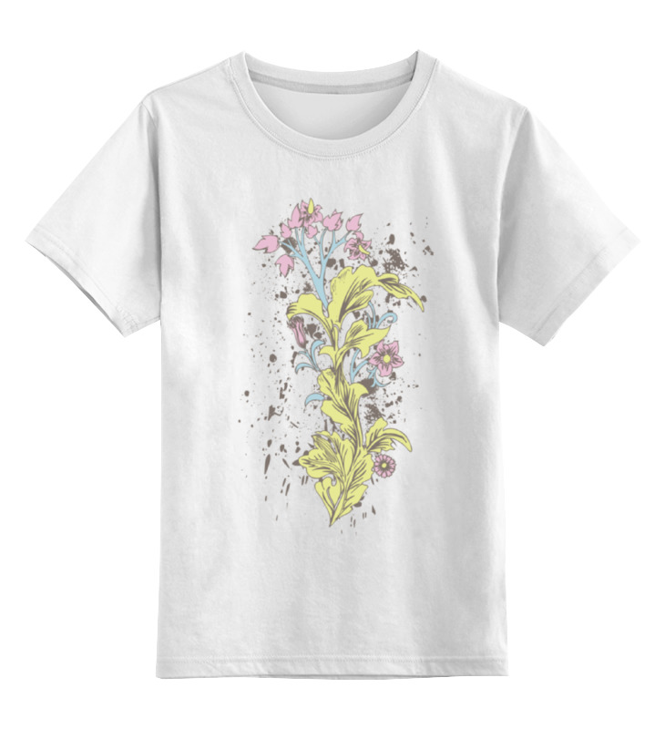 printio детская футболка классическая унисекс алисины цветы Printio Детская футболка классическая унисекс Цветы