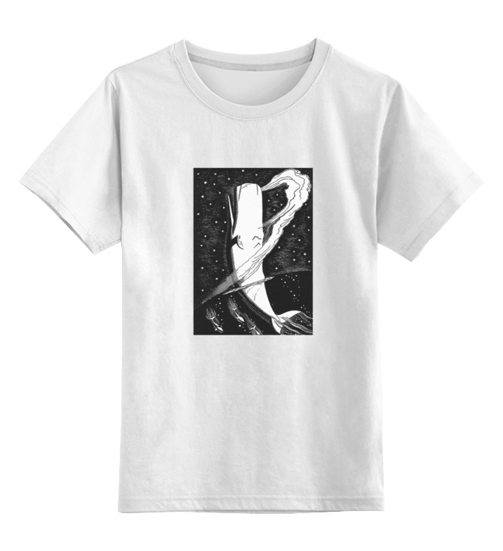 цена Printio Детская футболка классическая унисекс Моби дик
