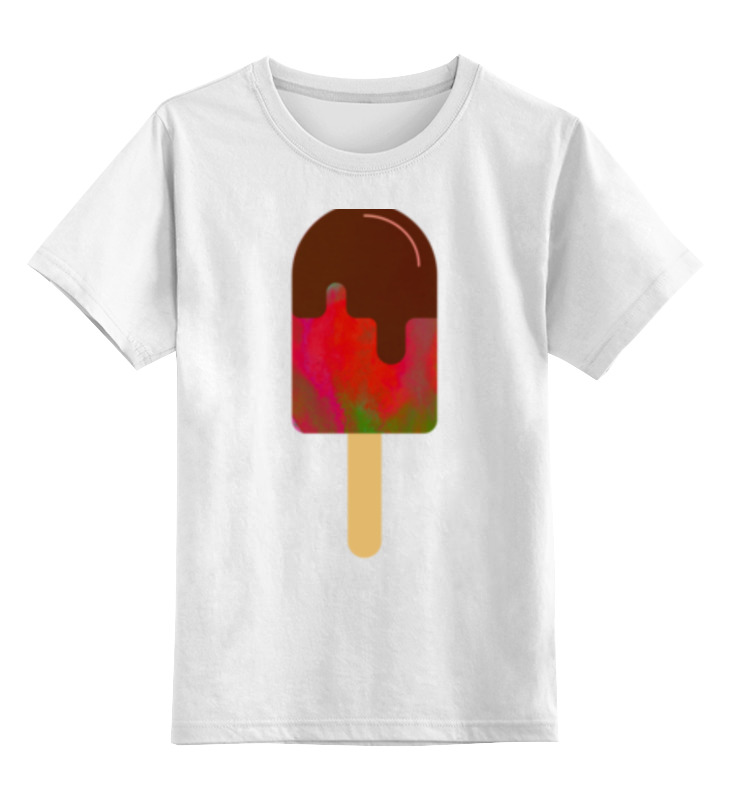 Printio Детская футболка классическая унисекс Ice-ice-ice cream printio детская футболка классическая унисекс ice is nice