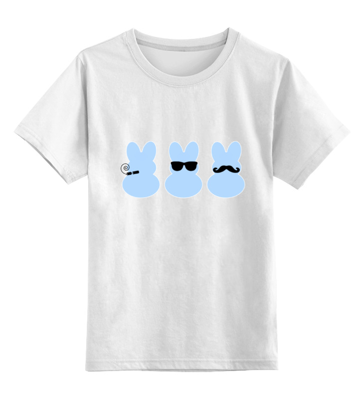цена Printio Детская футболка классическая унисекс Кролики