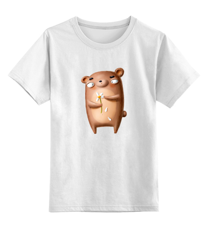 Printio Детская футболка классическая унисекс Мишка printio детская футболка классическая унисекс уральский мишка