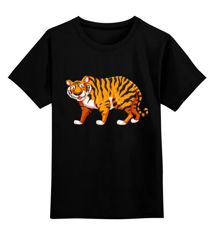 Printio Детская футболка классическая унисекс Тигр. printio детская футболка классическая унисекс маленький опасный тигр